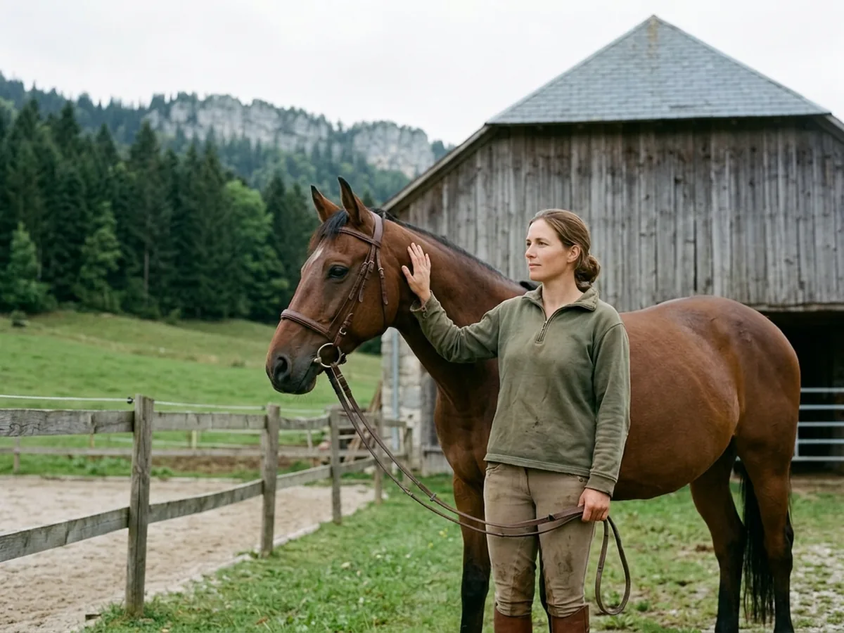 Cours d'équitation à Féternes, Haute-Savoie
